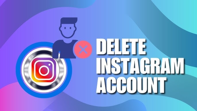 how to delete instagram account